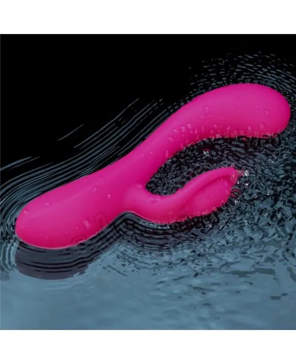 Вибратор-кролик Lovetoy L'Allure Swirl, 19.5 см (розовый)
