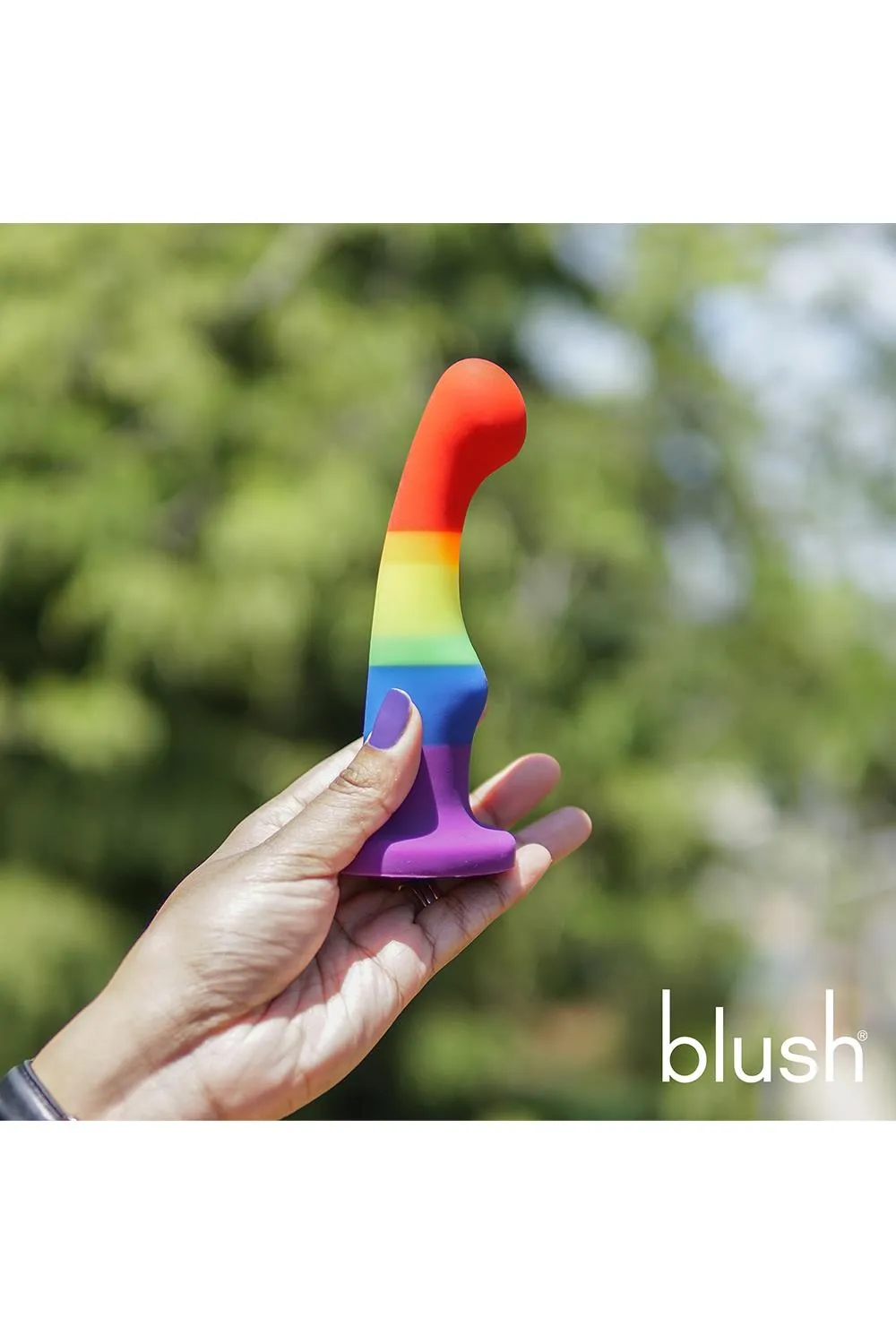 Фалоімітатор Blush Avant Pride P1, 15.2 см (мульти)