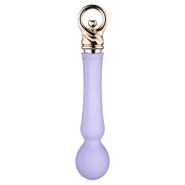 Вибромассажер Zalo Confidence Pre-Heating Wand Massager, 22,5 см (фиолетовый)