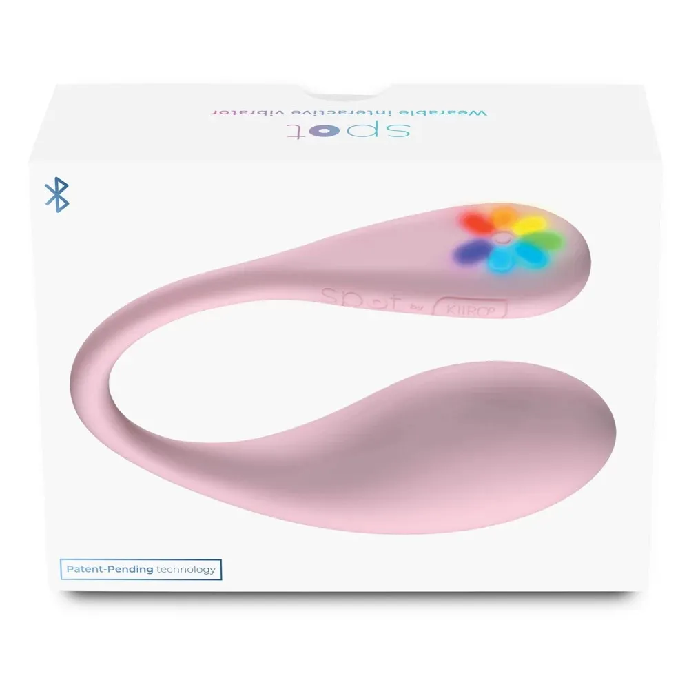 Kiiroo Spot - Wibrujące jajko, Różowy, 9.7 cm