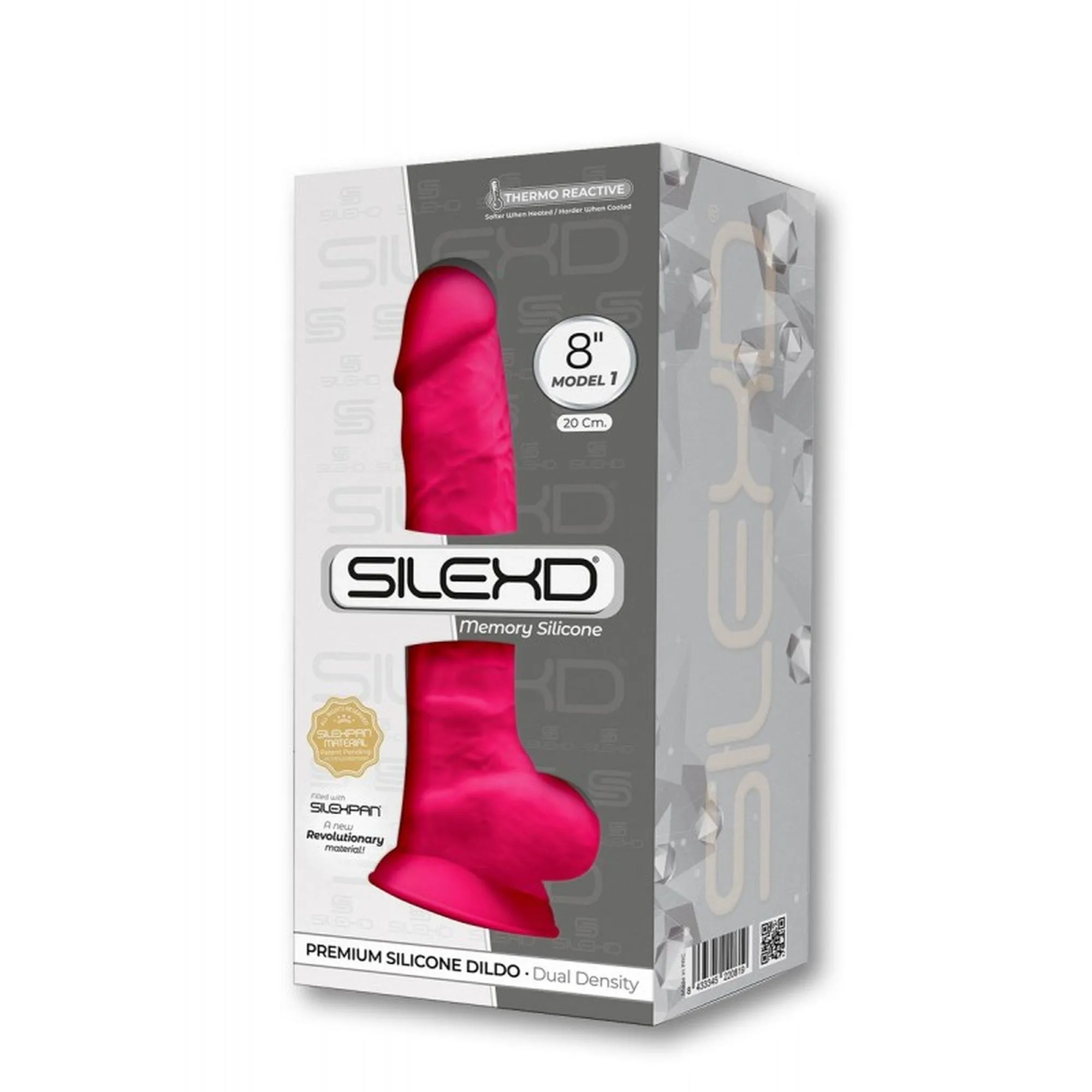Silexd Vetus Model 1 - Dildo, Różowy, 21, 5 cm