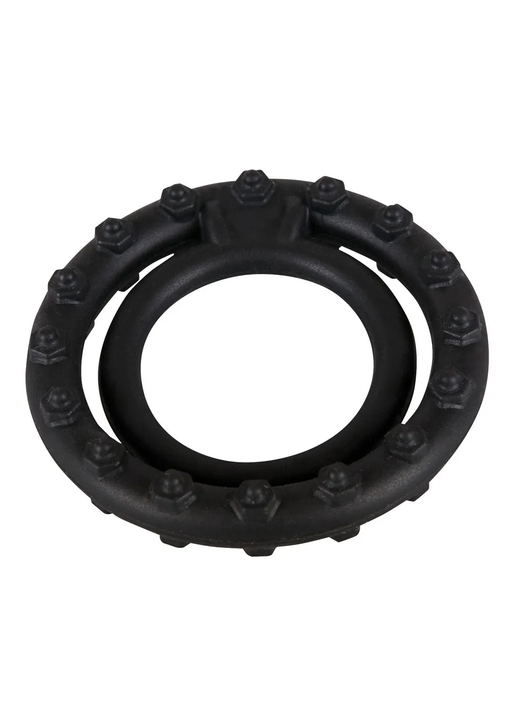 You2Toys Steely Cockring - Pierścień erekcyjny, Czarny, 3, 7 cm