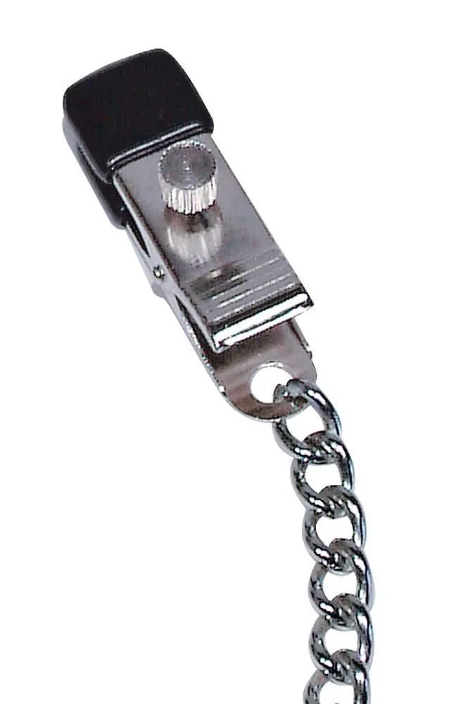 Затискачі для сосків на ланцюжку Busenkette gr.Abgreifklamm, 45 см (сріблястий)