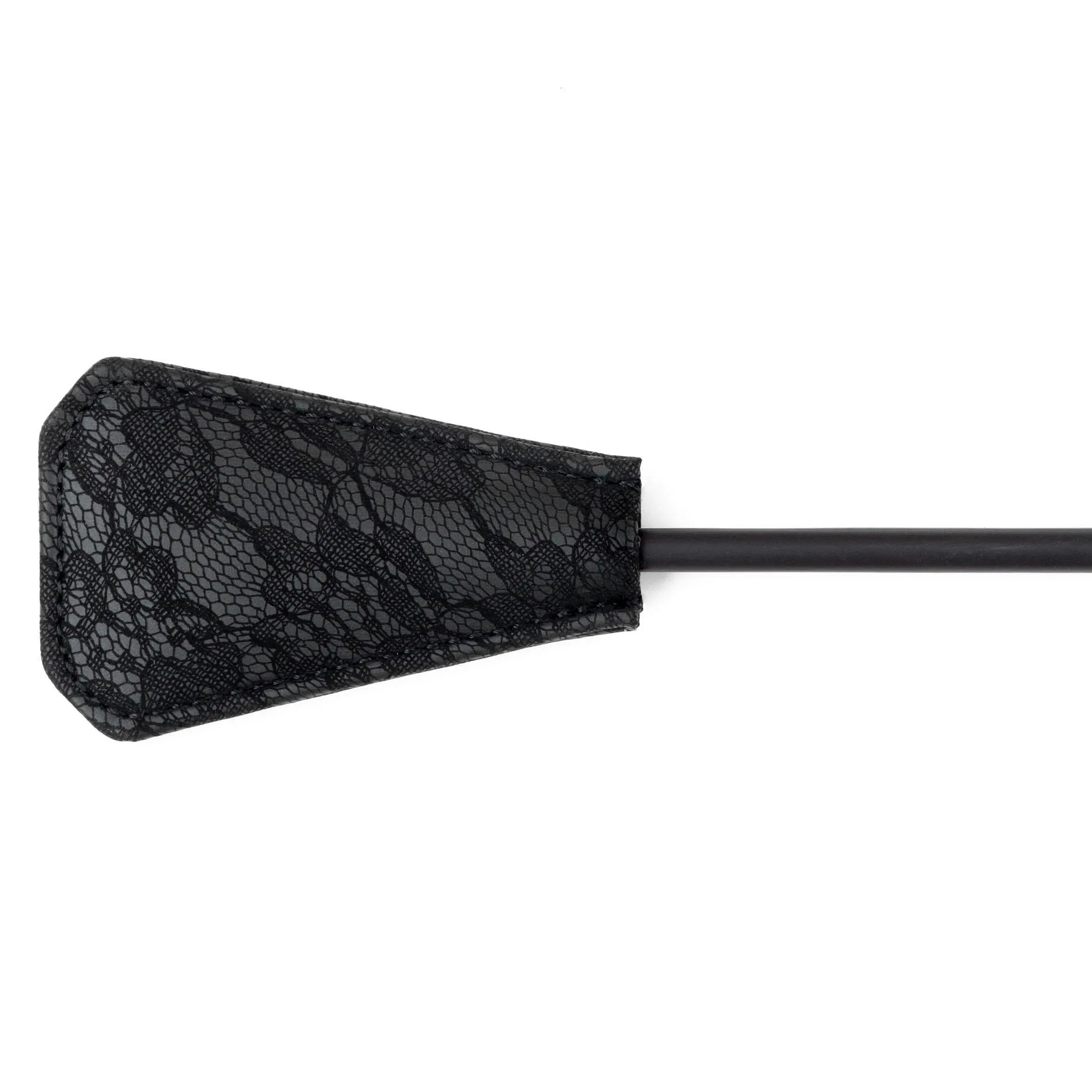 Fetish B - Series Tickler & Whip 1.0 - Szpicruta, Czarny, 43.5 cm