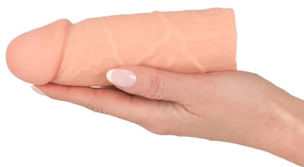Насадка на пеніс Nature Skin Extension Sleeve, 15,5 см (тілесний)