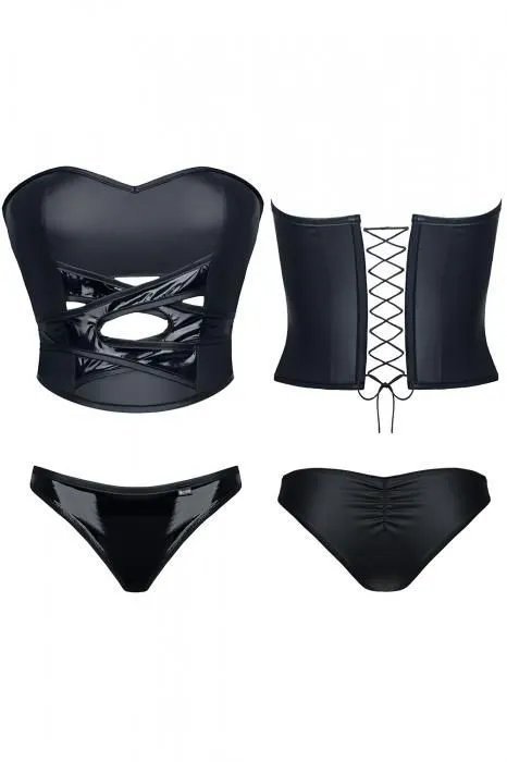 Комплект Demoniq Halia, XL (чорний)