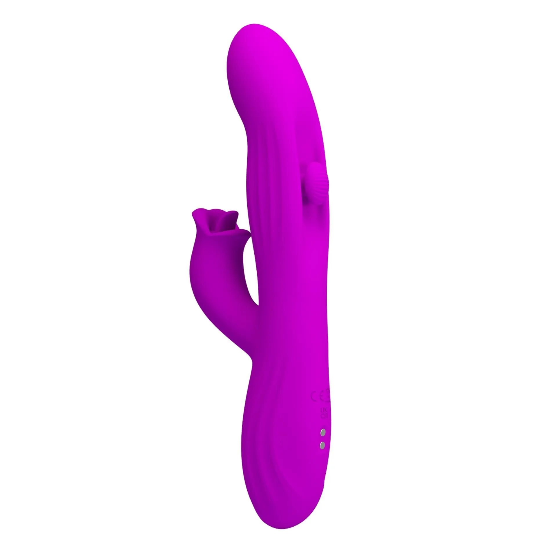 Вибратор-кролик Pretty Love Yalanda Purple, 23.9 см (фиолетовый)