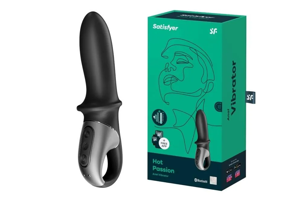 Вібратор Satisfyer Hot Passion, 18 см (чорний)