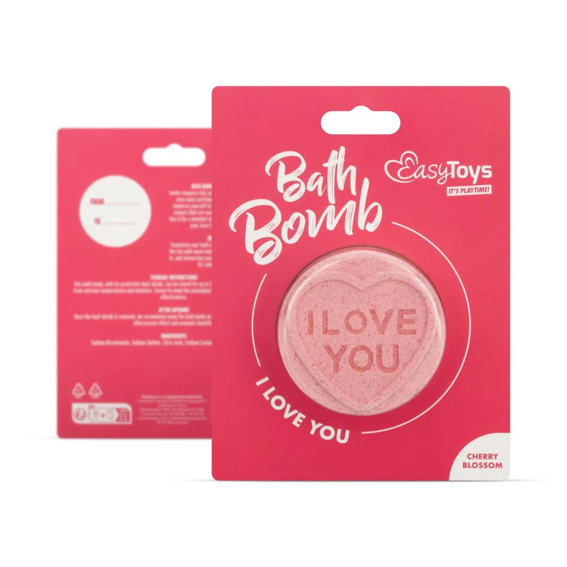 Бомбочка для ванны EasyToys I Love You