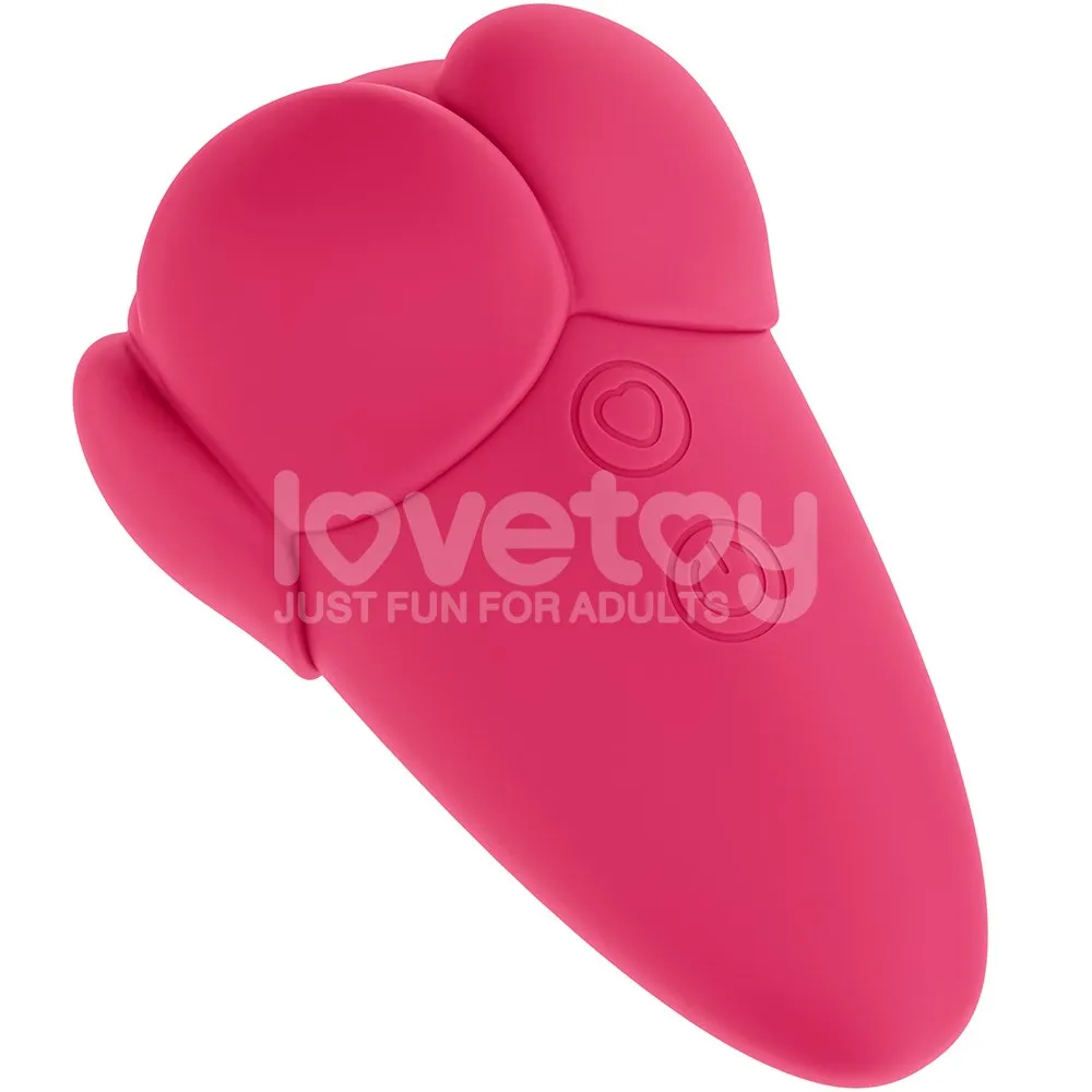 Вібратор для клітора Love Toy Flicker, 9.7 см (рожевий)