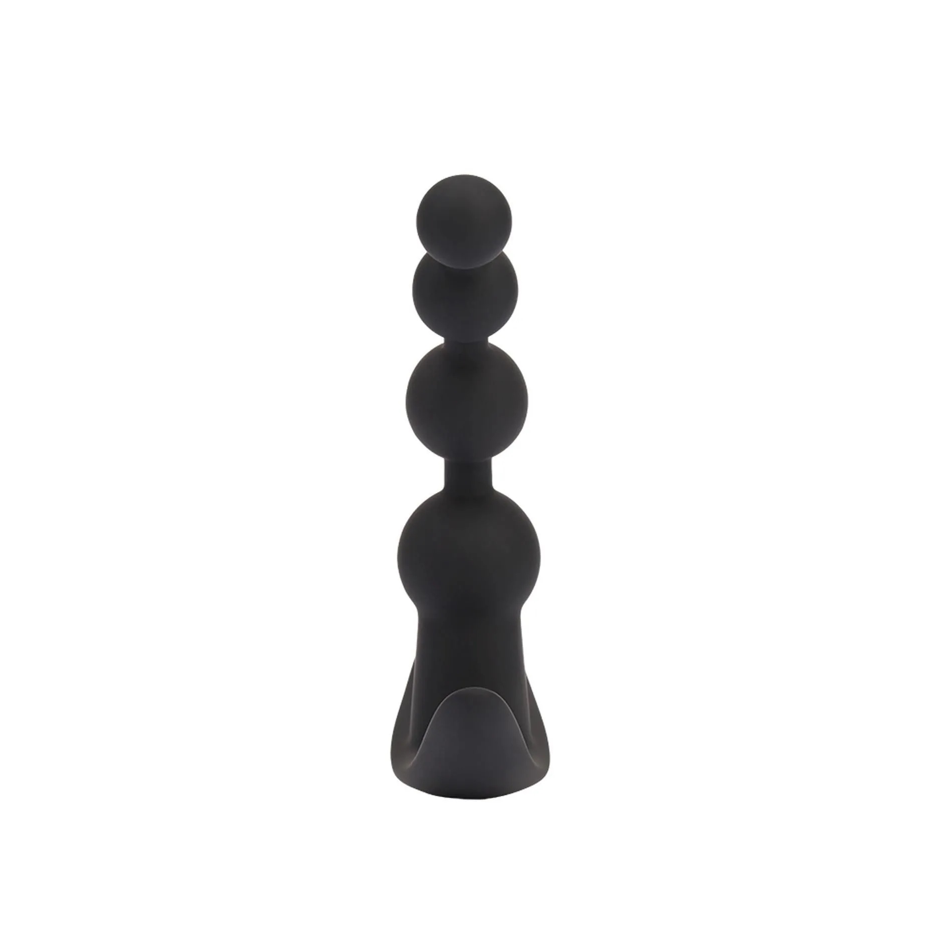 Анальна пробка Black Mont Renegade, 12.6 см (чорна)