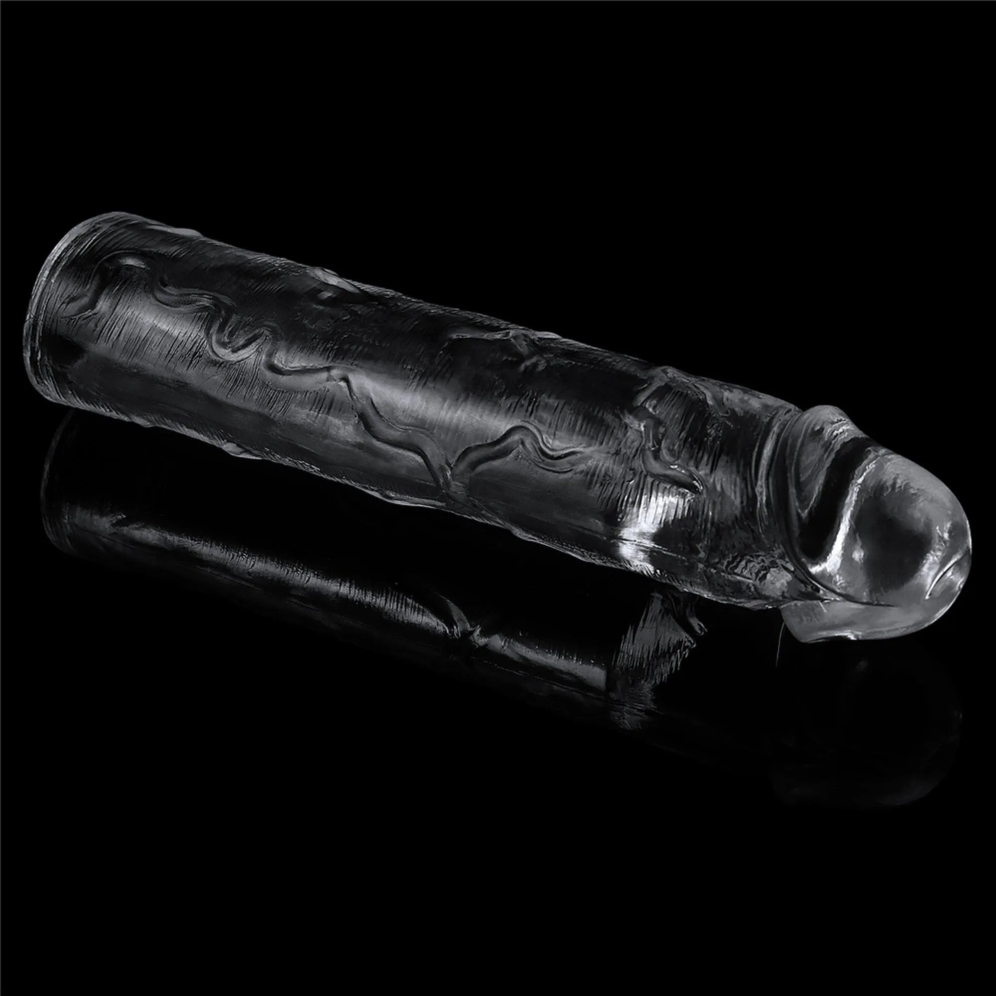 Насадка на пенис LoveToy Flawless Clear Penis Sleeve Add 2, 19 см (прозрачный)