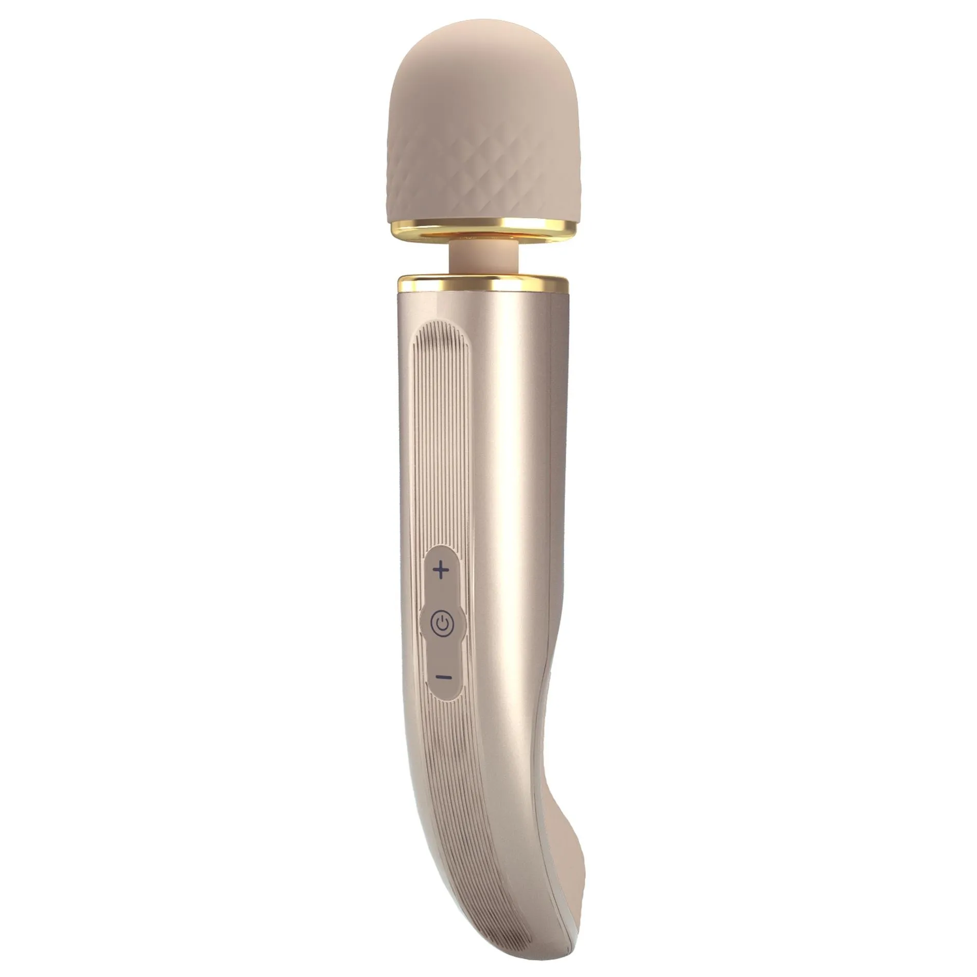 Вибромассажер Pretty Love Interesting Massager, 29 см (золотой)