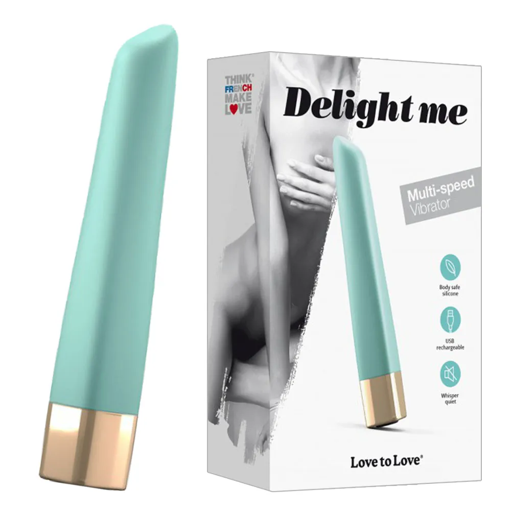Love to Love Delight Me - Wibrator, Mięta, 12, 5 cm