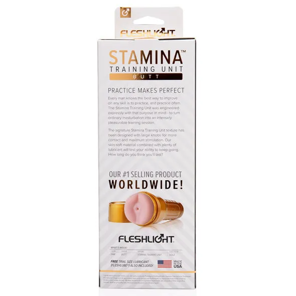 Мастурбатор Fleshlight Stamina Training Unit STU Butt (рожевий)