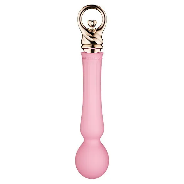 Вібромасажер Zalo Confidence Pre-Heating Wand Massager, 22,5 см (рожевий)