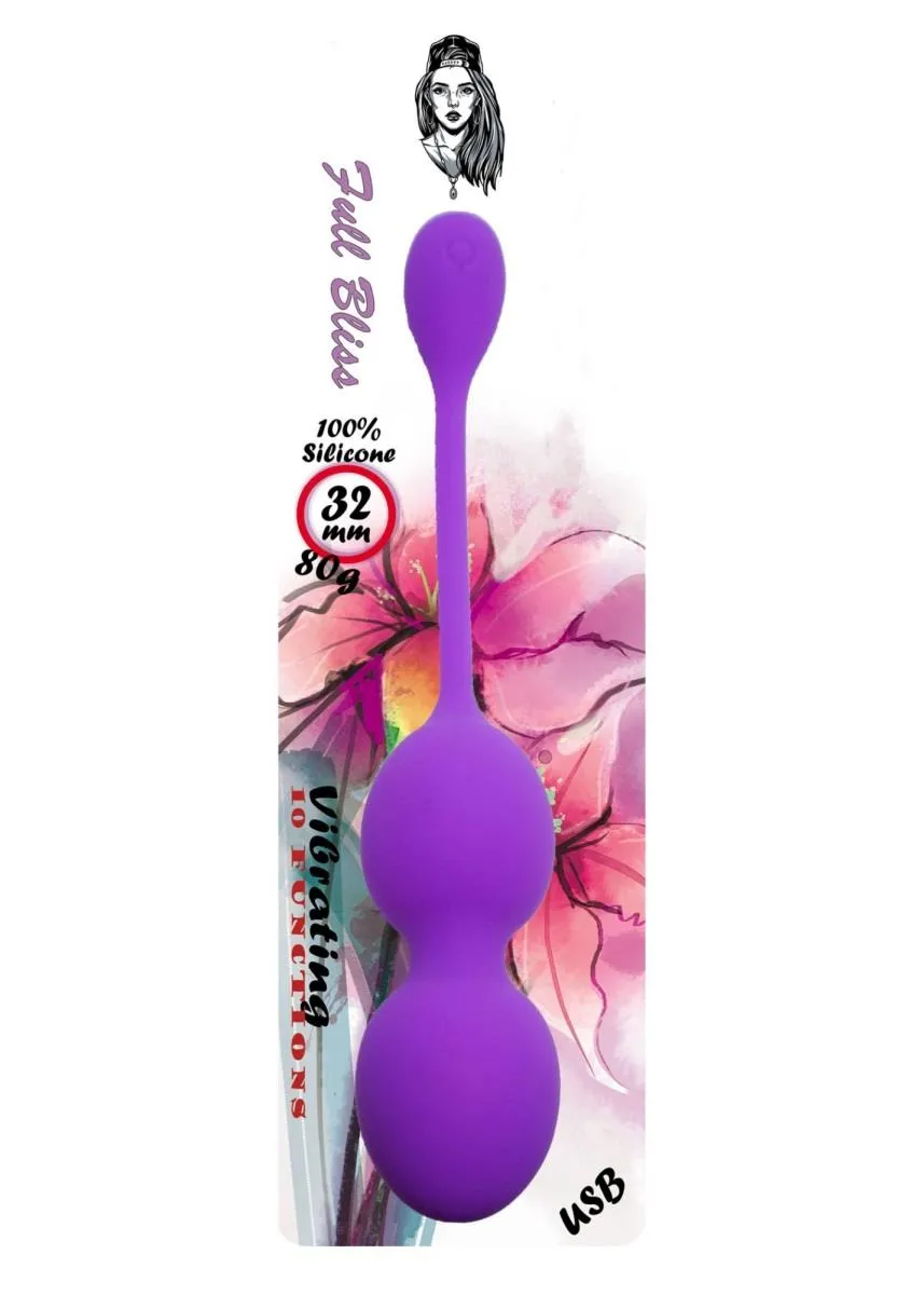 B - Series Femme B - Series - Kulki gejszy B -, Fioletowy, 19 cm