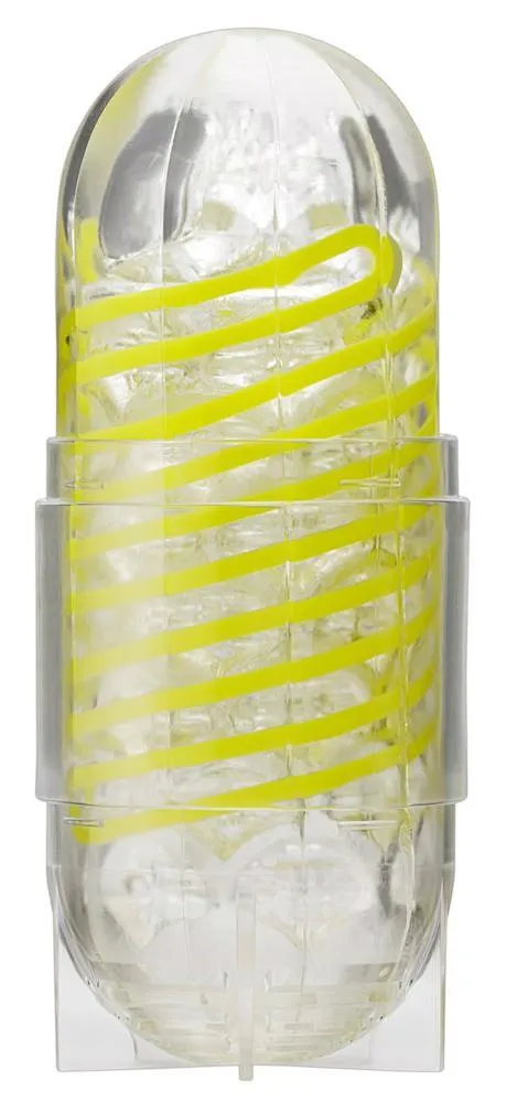 Tenga Spinner Shell - Masturbator, Zielony, 17 cm