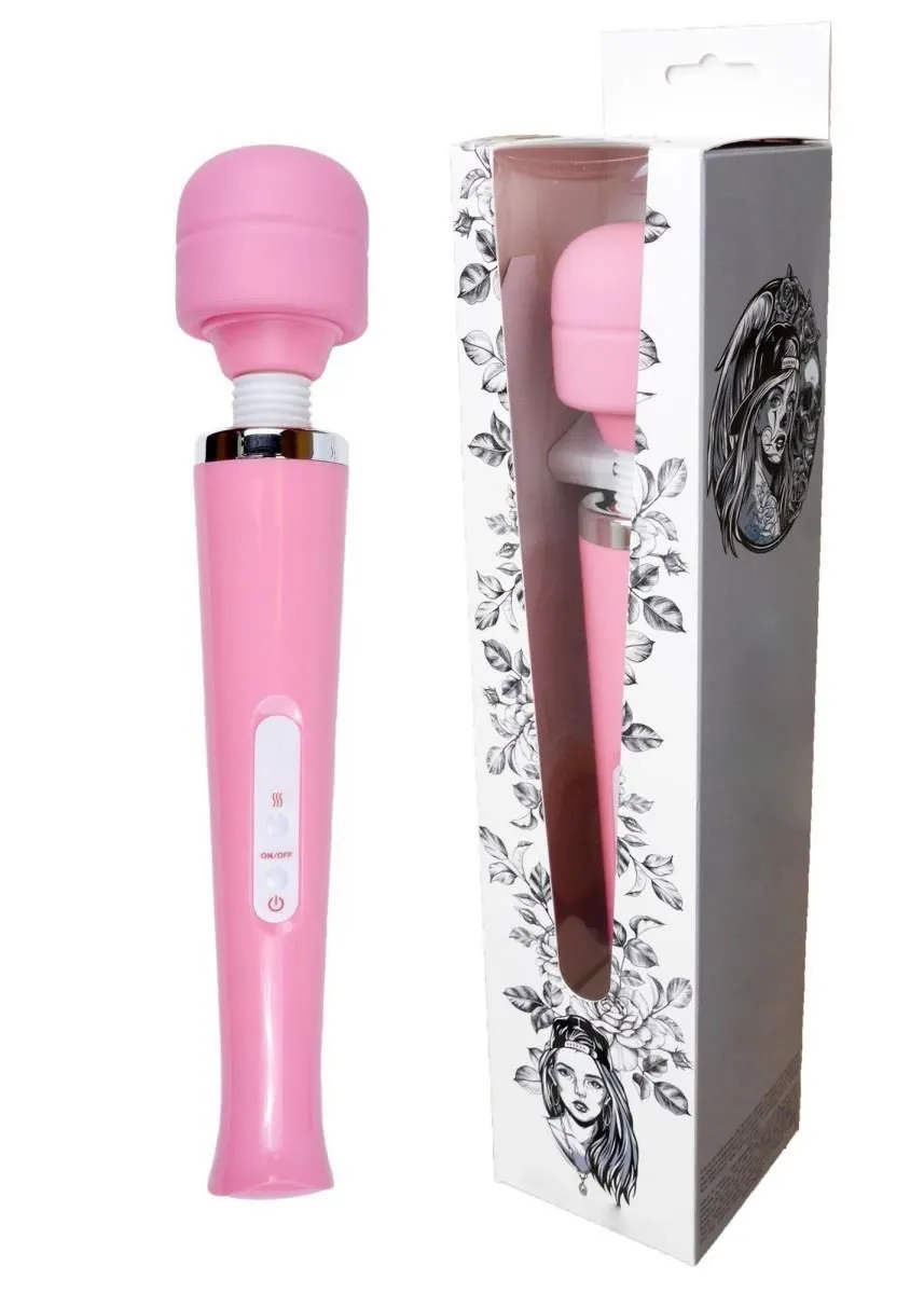 B - Series Magic Magic Wand - Wibromasażer, Różowy, 32 cm