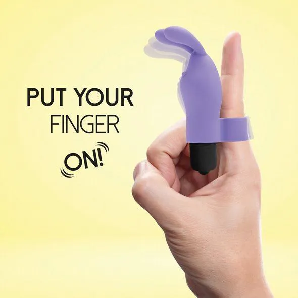 Вибратор на палец FeelzToys Magic Finger, 10 см (фиолетовый)