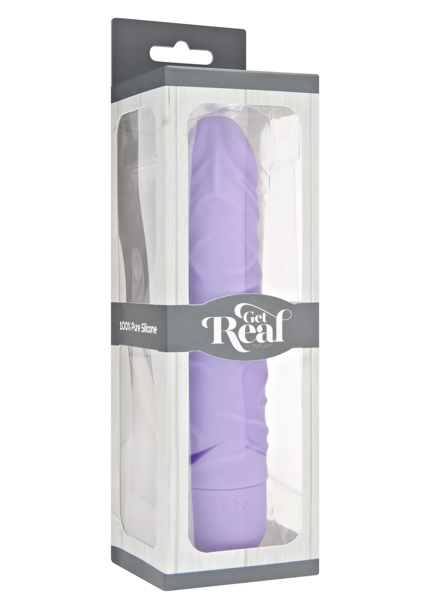 Вібратор Get Real Original Vibrator, 20 см (фіолетовий)