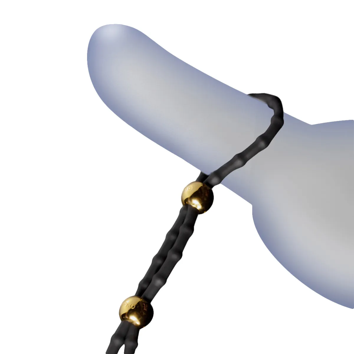 Эрекционное кольцо Upko Adjustable (черный)