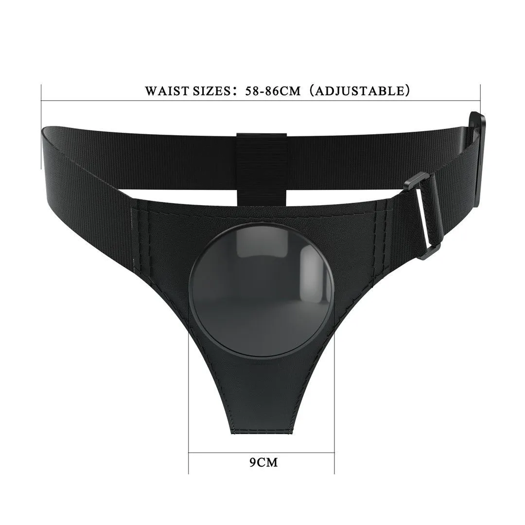 Трусики для страпону Pretty Love Harness Briefs, (чорний)