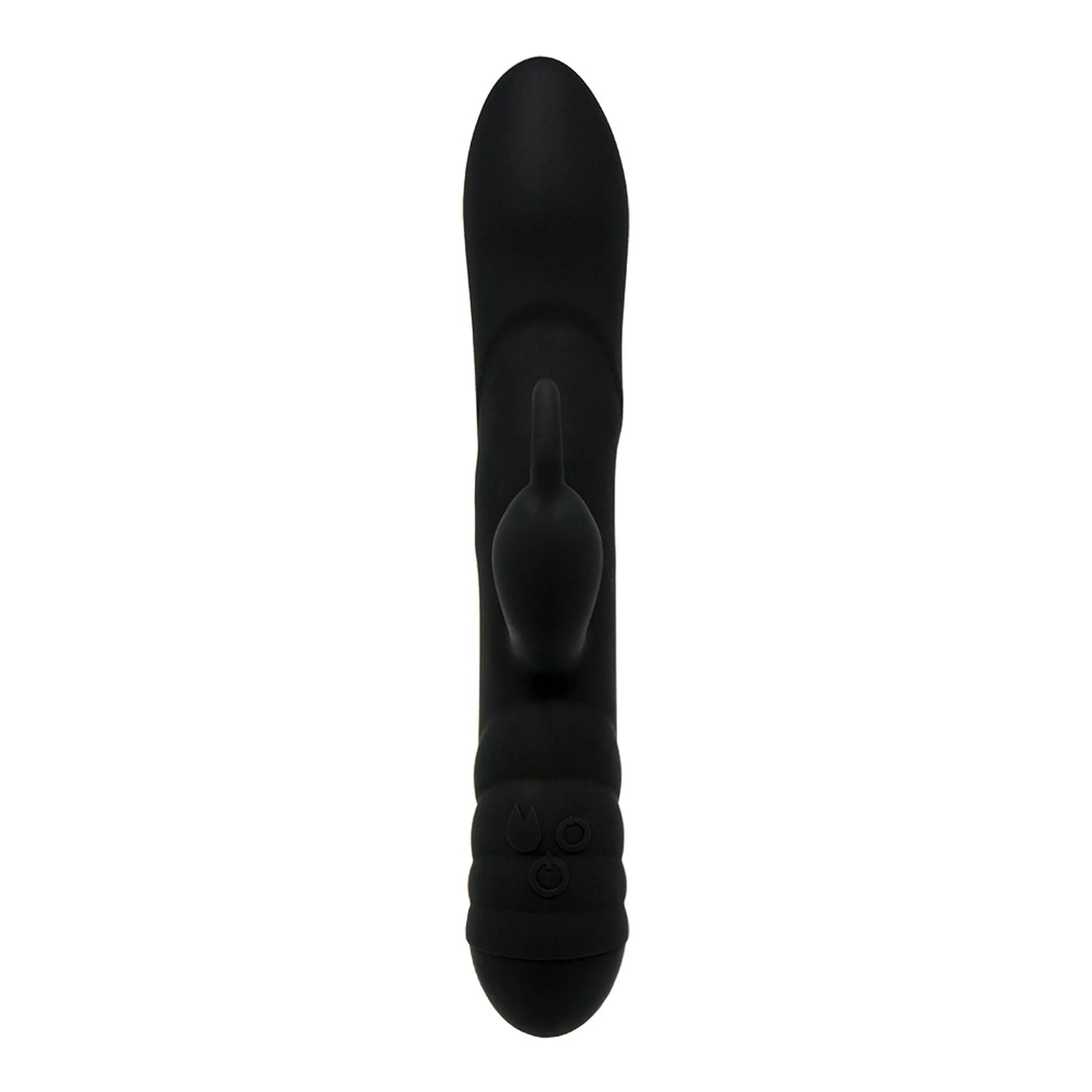 Вибратор-кролик Adrien Lastic Twister, 23 см (чёрный)