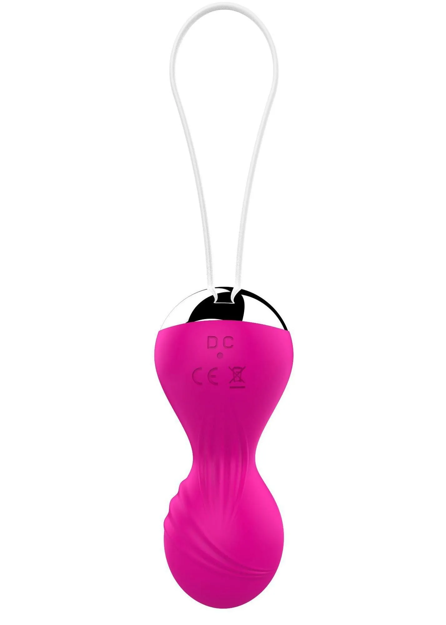 Вагінальні кульки Boss Remote Control Tighten Vibrating Egg, 8 см (рожевий)