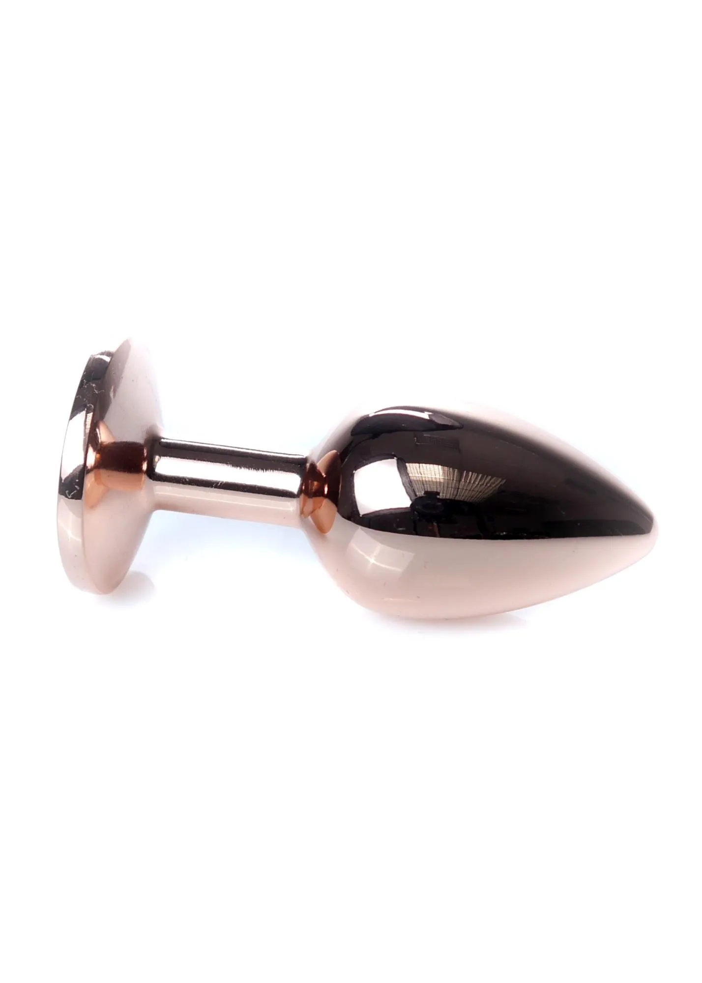 Анальная пробка с кристаллом B - Series HeavyFun Plug-Jewellery, 7 см (зеленый)