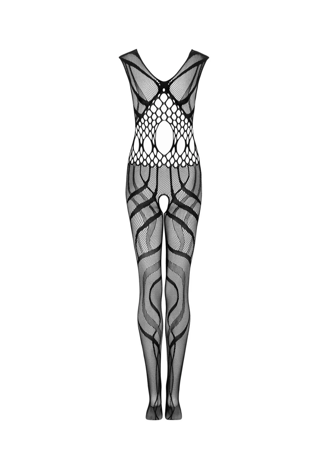 Сексуальный бодистокинг Obsessive G328, S/M/L (черный)