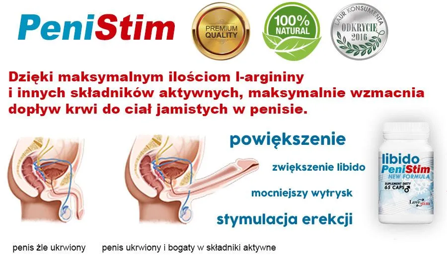 Капсулы для мужской потенции LoveStim Penistim, 65 шт