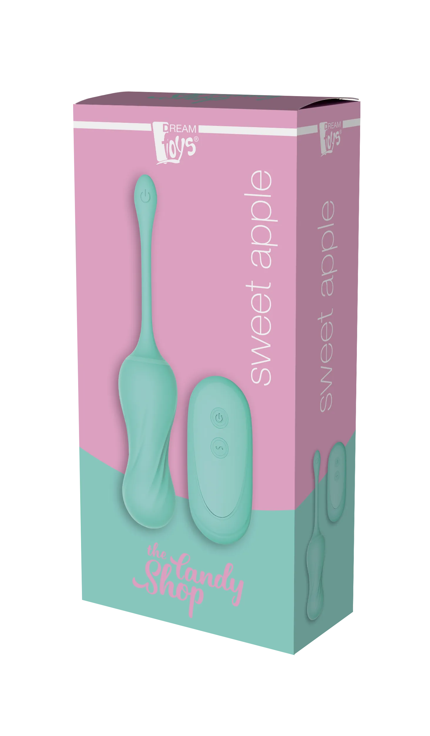 Віброяйце Dream Toys The Candy Shop Sweet Apple, 17,8 см (м'ятний)