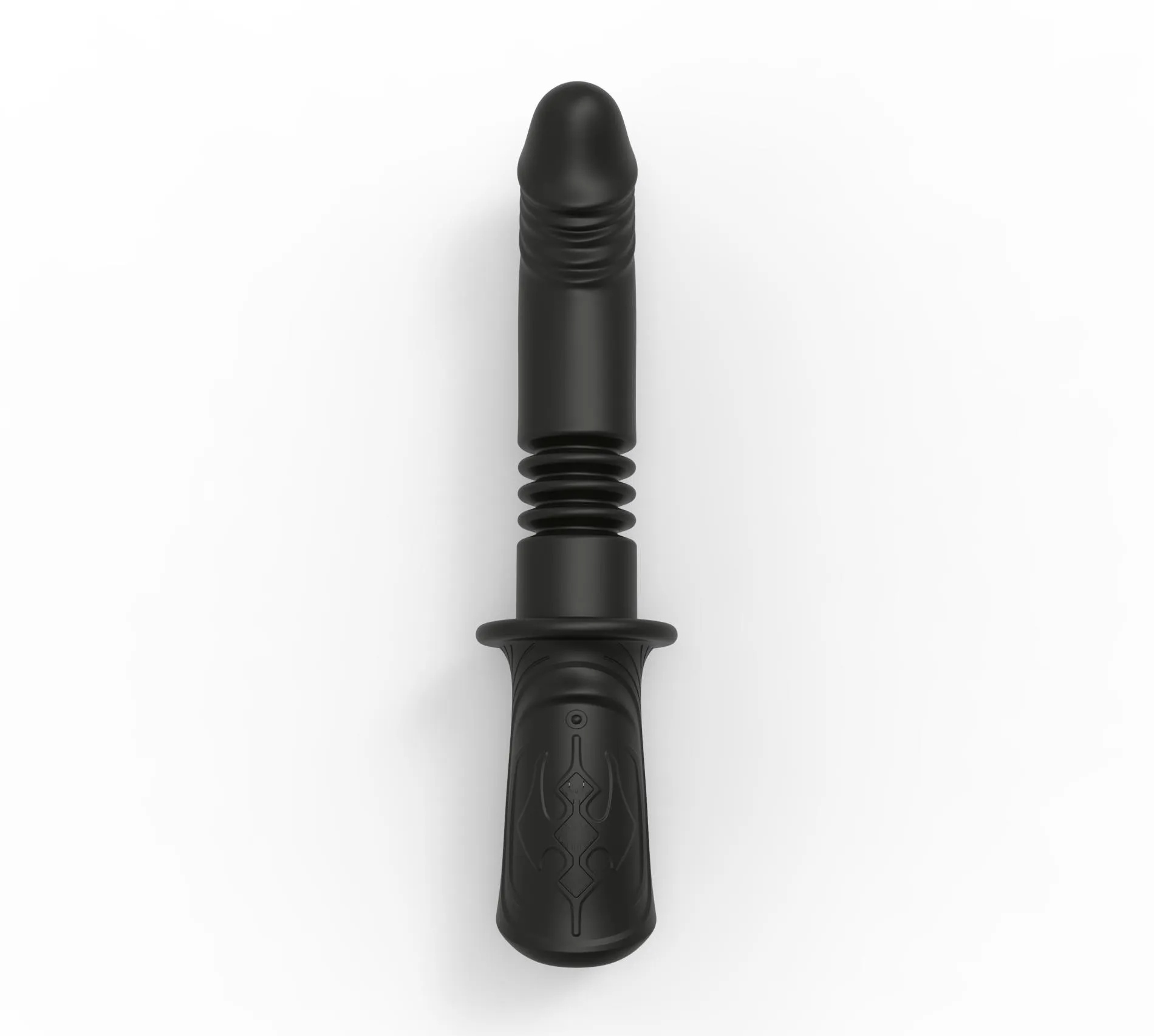 Вибратор B - Series Cute Thrusting, 27.5 см (черный)