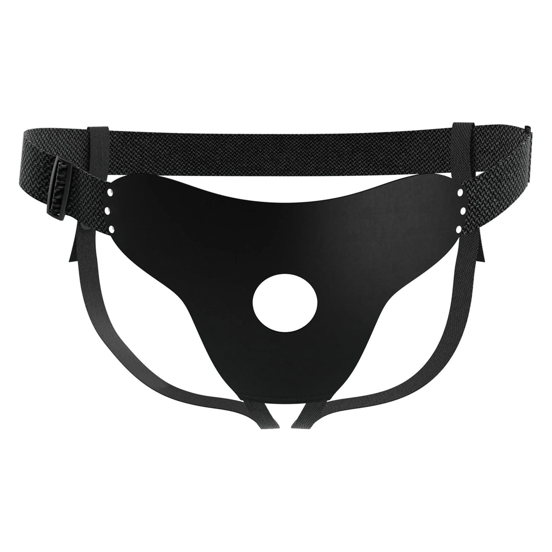 Трусики для страпону Pretty Love Harness Briefs Straps Love Spell (чорний)