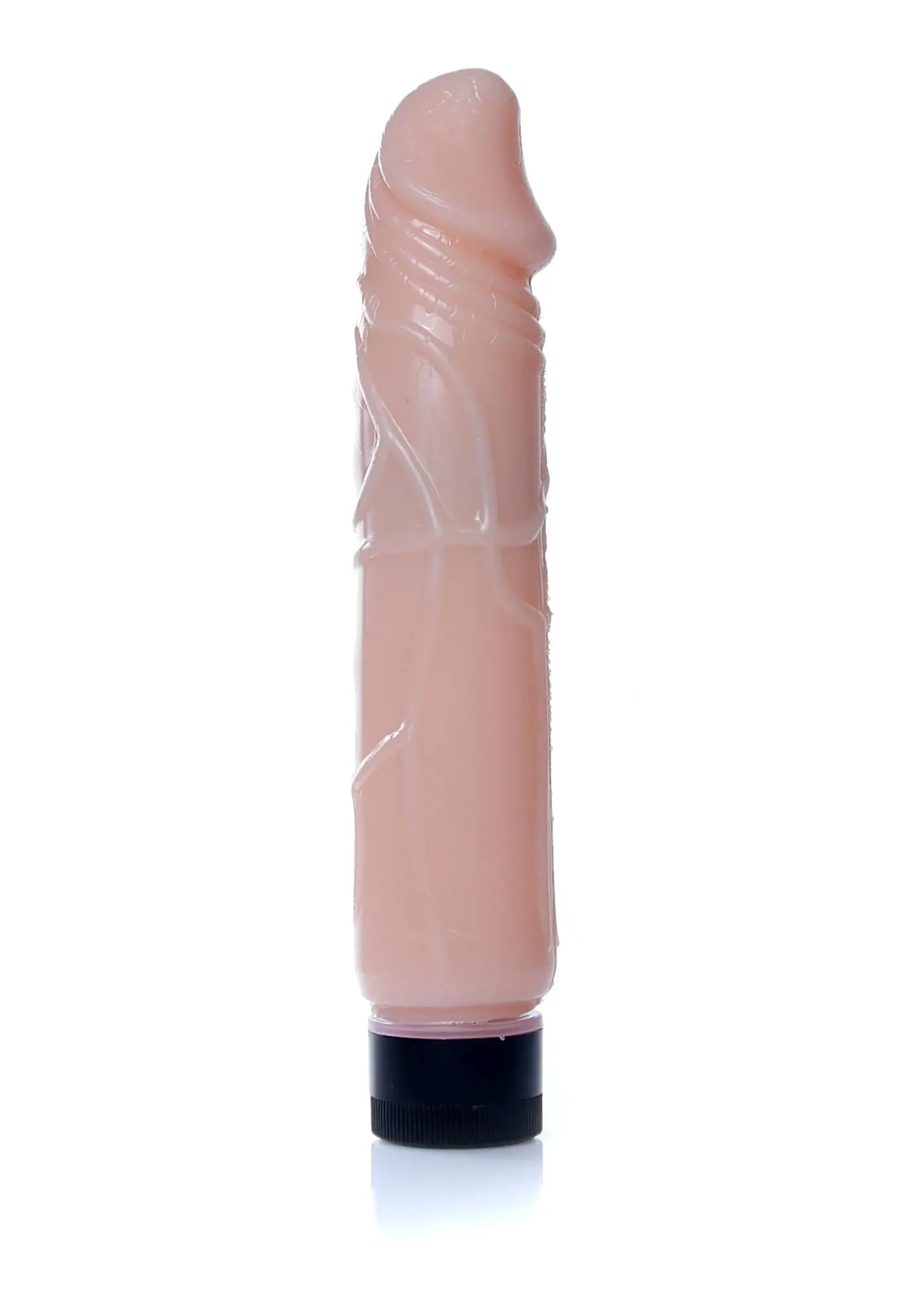 Реалистичный вибратор Boss Juicy Jelly, 22 см (телесный)