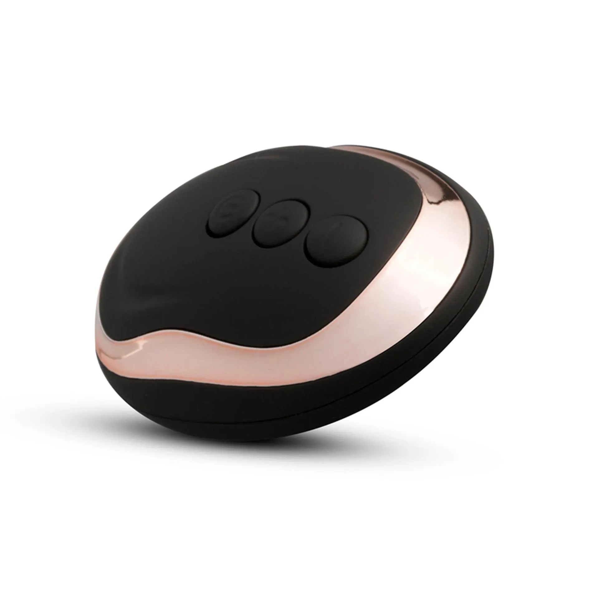 Віброяйце Teazers Ribbed Vibrating Egg, 8 см (чорний)