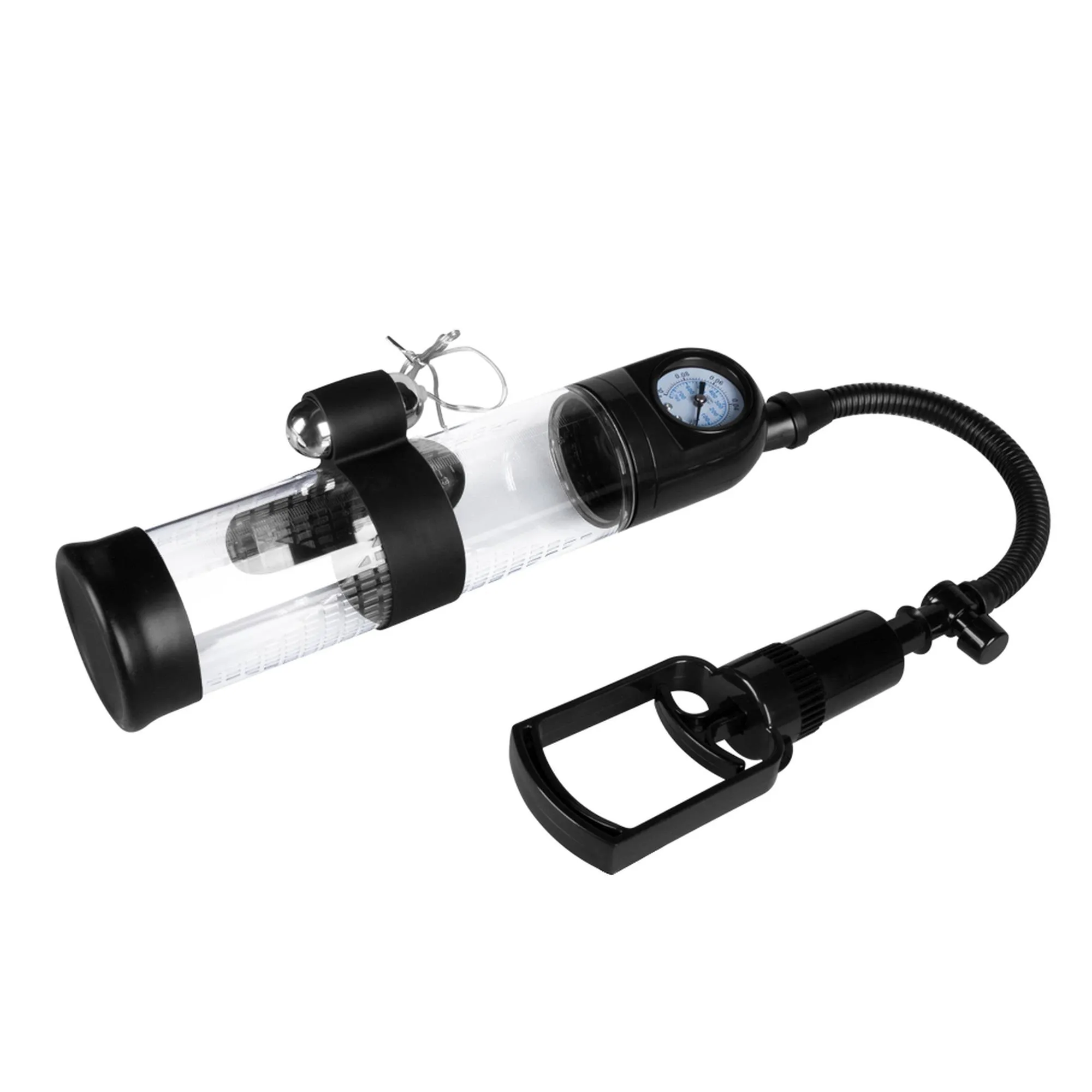 Помпа для пениса B - Series Power Powerpump Master Vibrating (прозрачный)