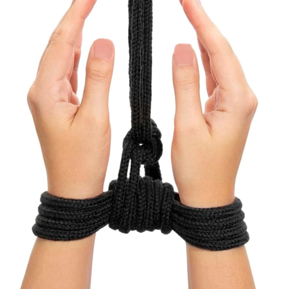 Веревка для бондажа Latetobed Line Rope Black, 5 м (черный)