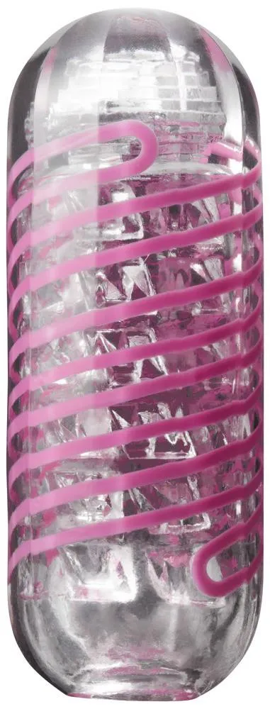 Tenga Spinner Brick - Masturbator, Różowy, 13 cm