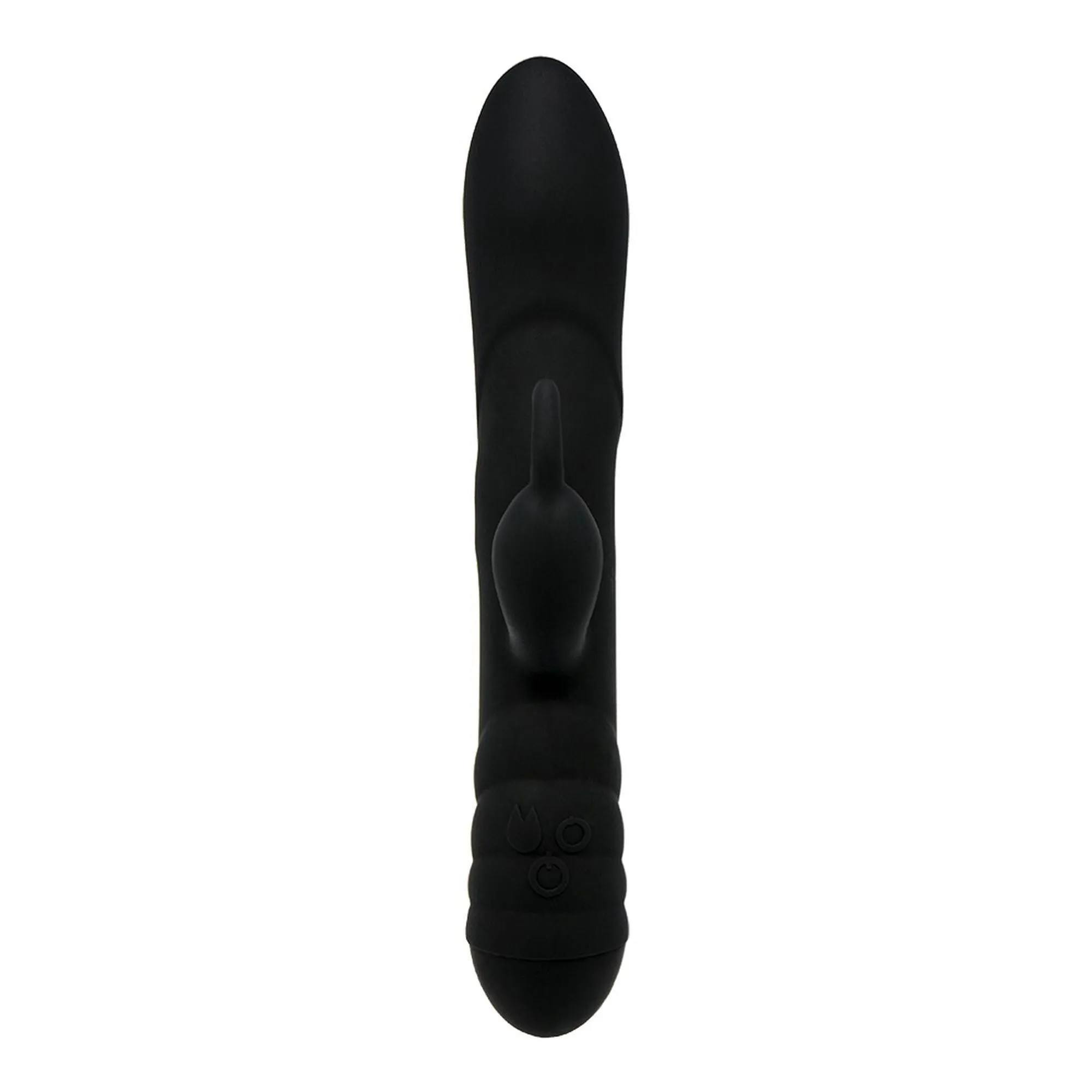 Вібратор-кролик Adrien Lastic Twister, 23 см (чорний)