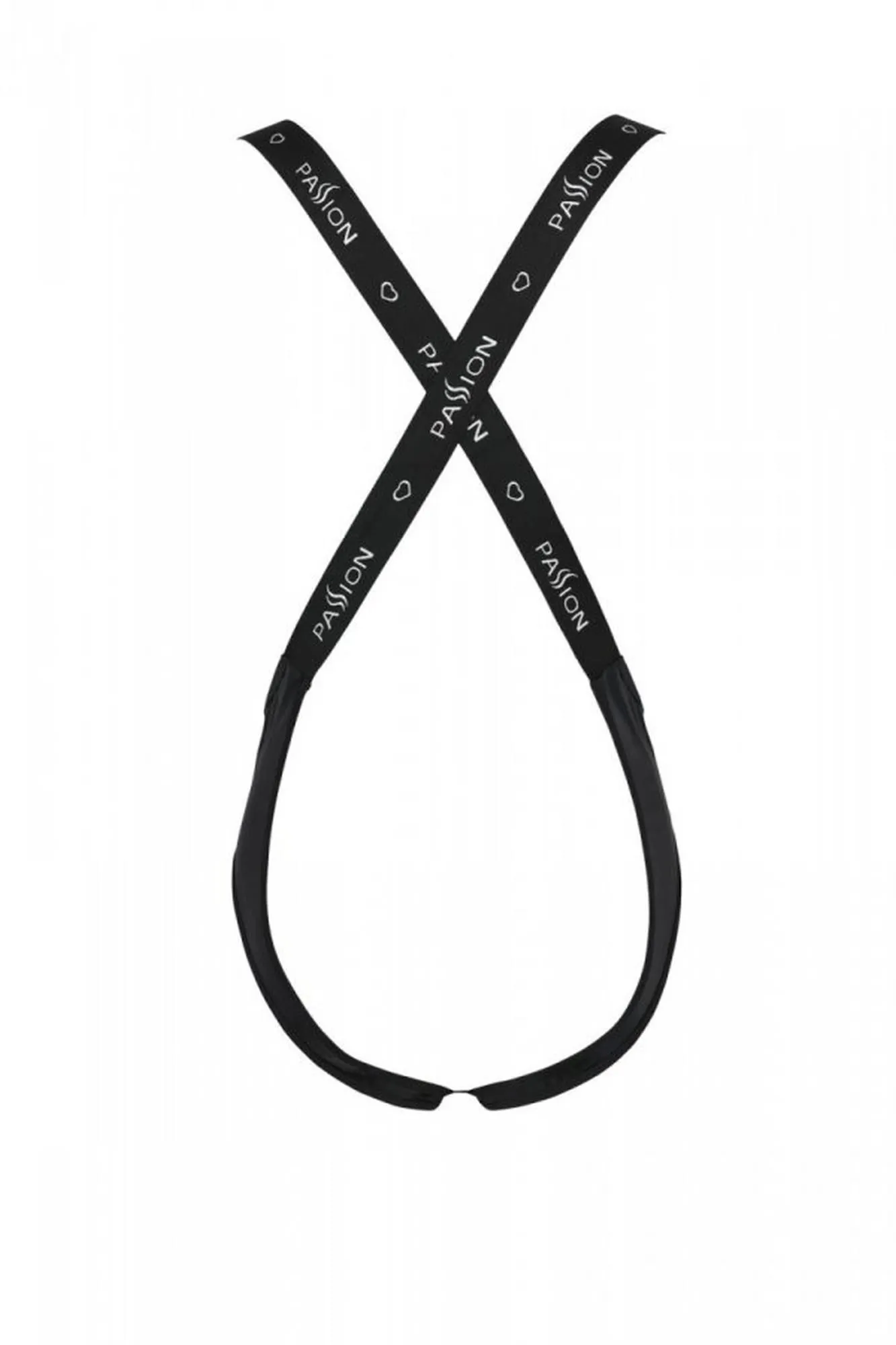 Боди Passion Free Your Senses Bruno 027, XXL/XXXL (черный)