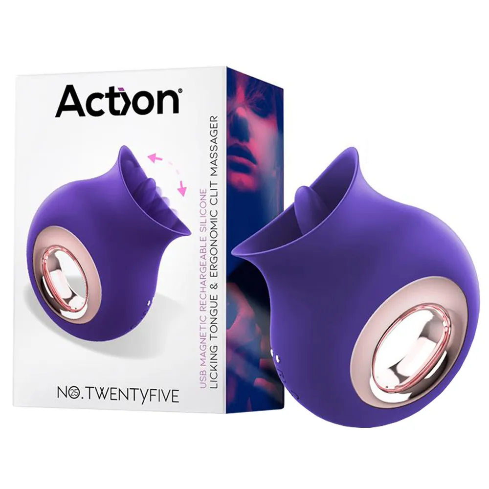 Вібратор для клітора Action No.Twentyfive, 9,4 см (фіолетовий)