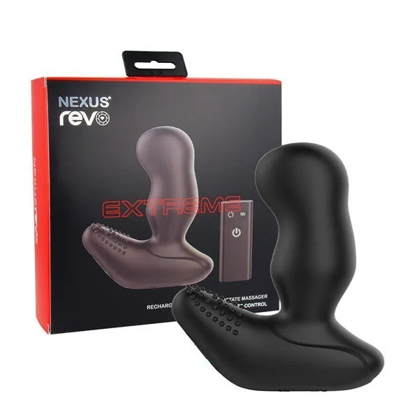 Nexus Revo Extreme - Stymulator prostaty, Czarny, 14 cm