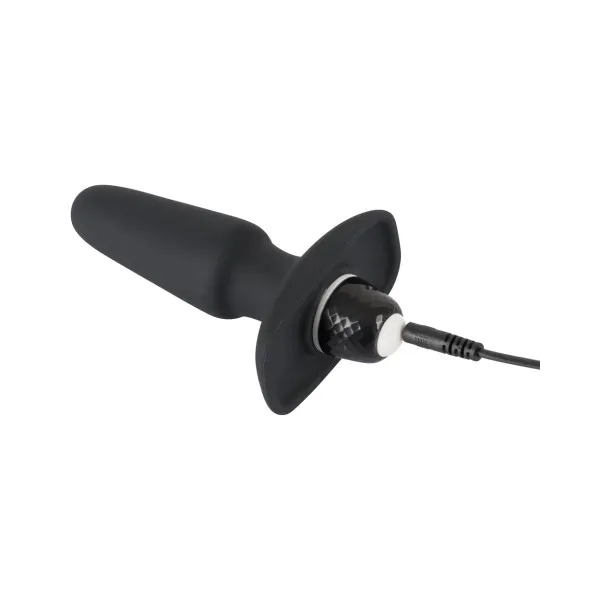 Анальная пробка Sweet Smile Rechargeable Butt Plug, 14 см (черный)