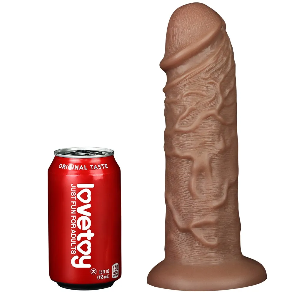 Lovetoy Realistic Chubby - Dildo, W kolorze cielistym, 26, 6 cm