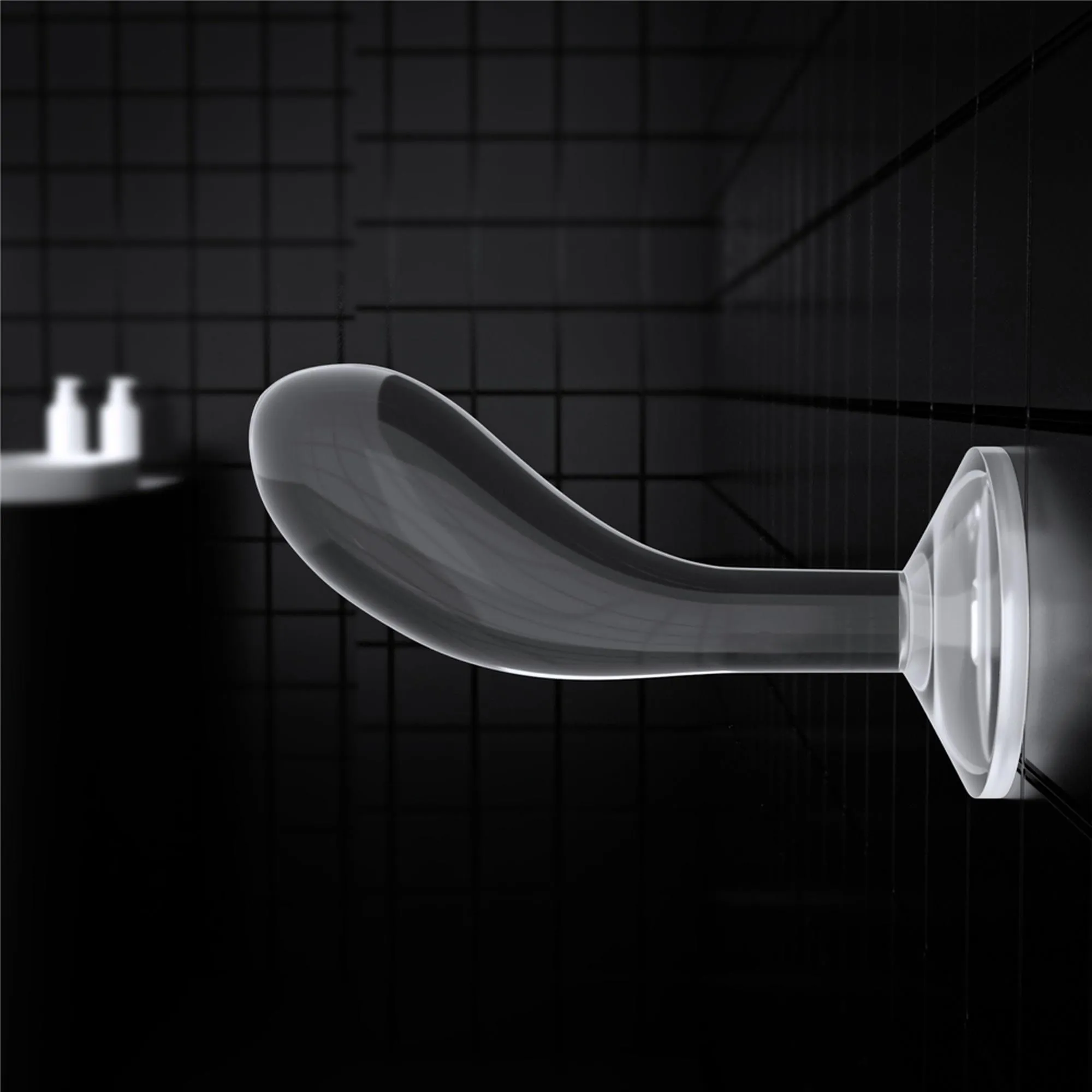 Lovetoy Flawless - Stymulator prostaty, Przezroczysty, 15 cm, XXXL