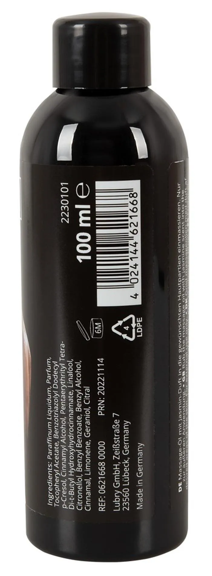 Magoon Jasmin - Olejek do masażu, Przezroczysty, Jaśmin, 100 ml