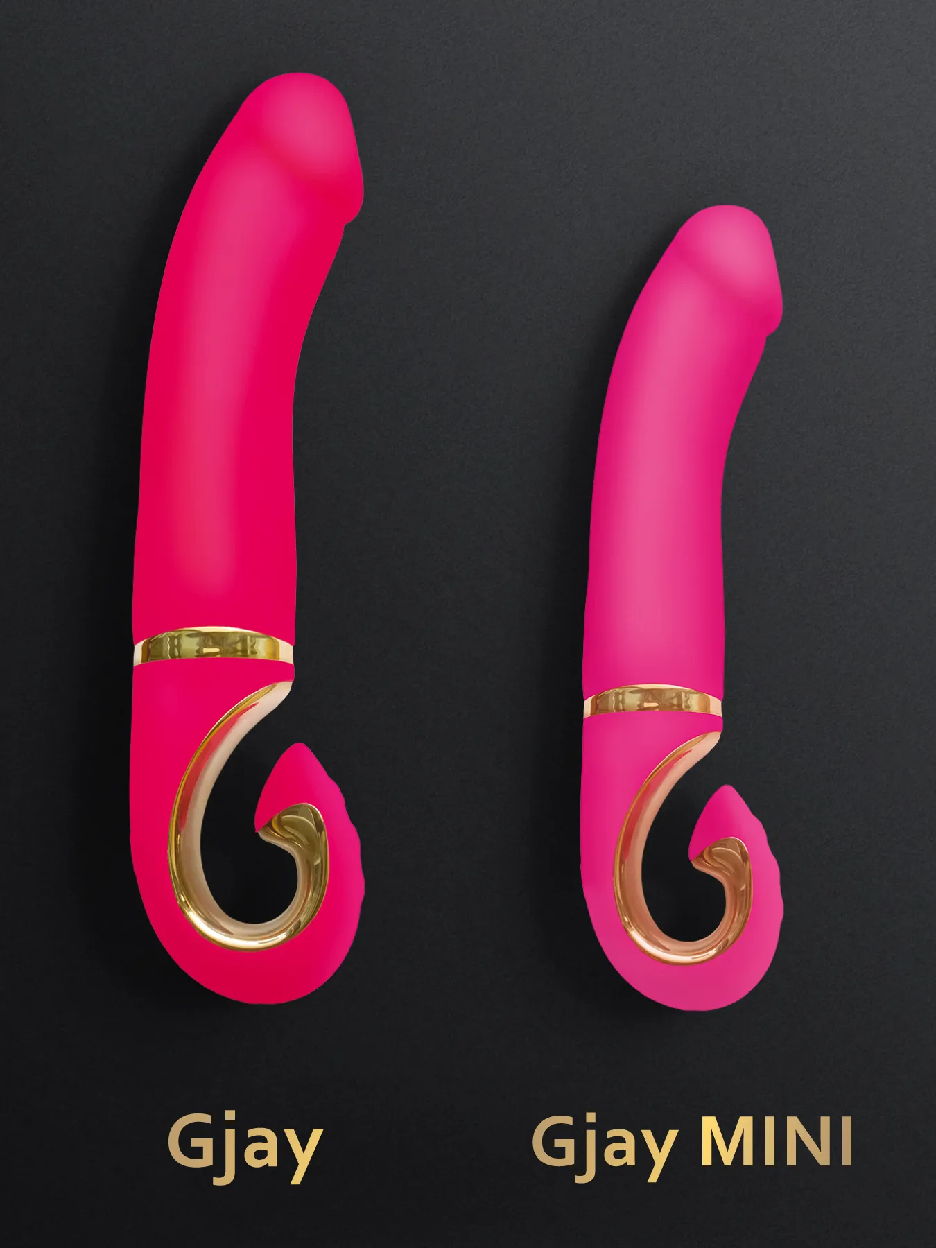 Gvibe Gjay Mini - Wibrator, Różowy, 19 cm