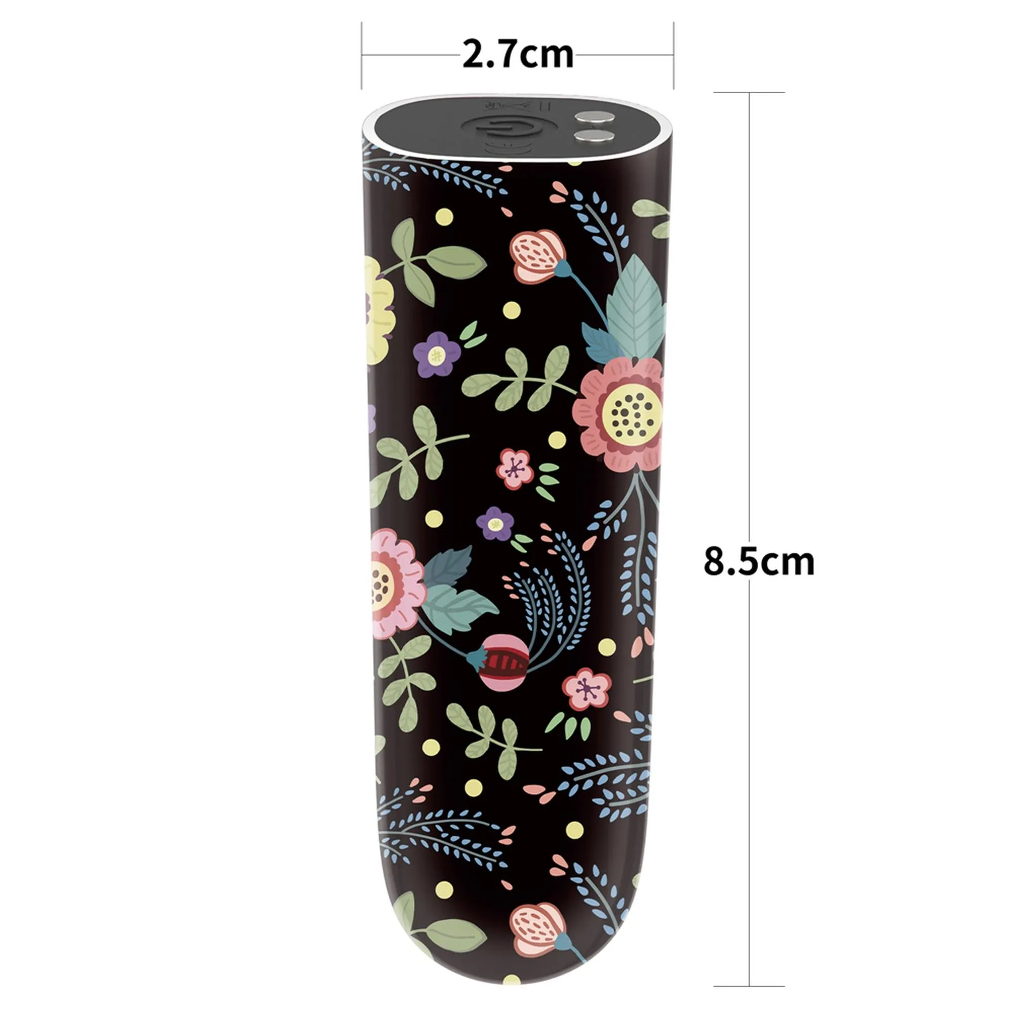 Lovetoy Diana Massager - Wibrator łechtaczkowy, Czarny, 8.5 cm